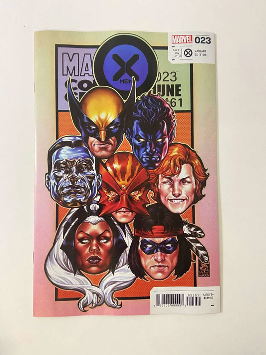 X-MEN #23 Vol 5 NM  Mark Brooks Corner Box Variant
