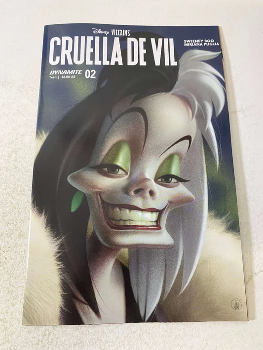 DISNEY VILLAINS : CRUELLA DE VIL #2 NM Joshua Middleton Cover