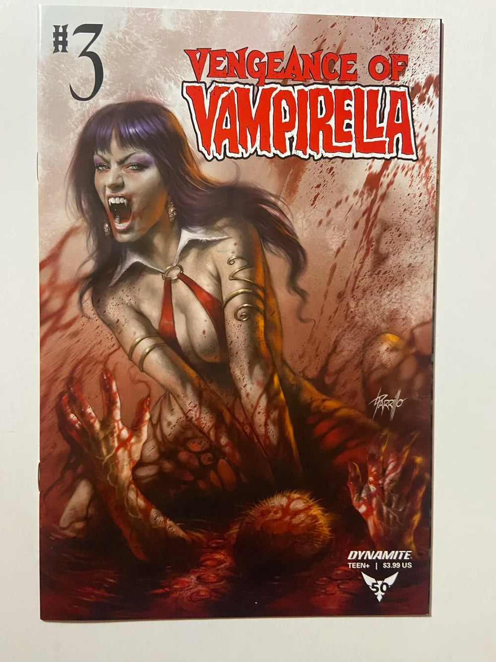 VENGEANCE OF VAMPIRELLA #3 NM Lucio Parrillo Cover