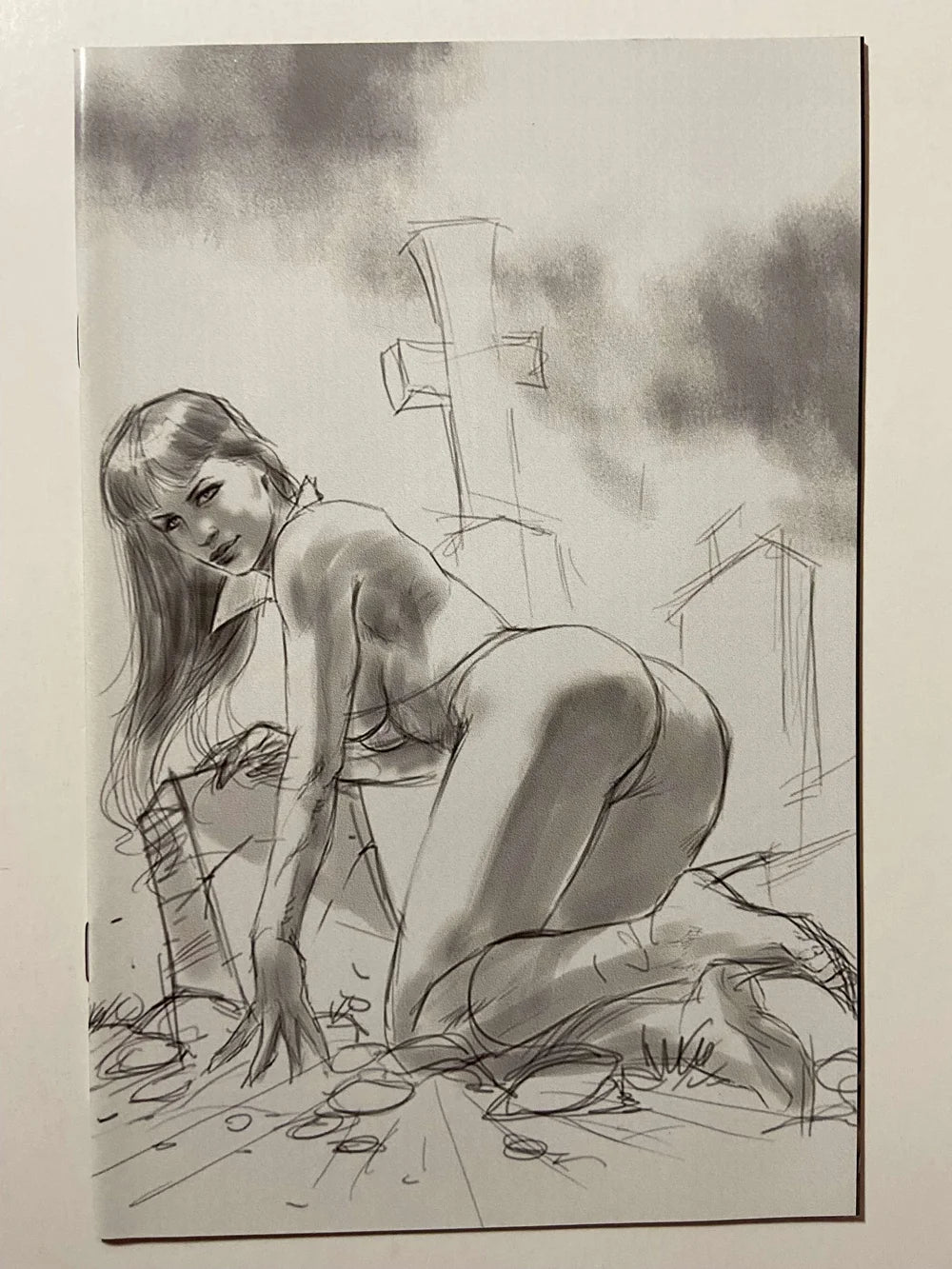 VENGEANCE OF VAMPIRELLA #2 NM 1:15 Virgin Sketch Lucio Parrillo Variant