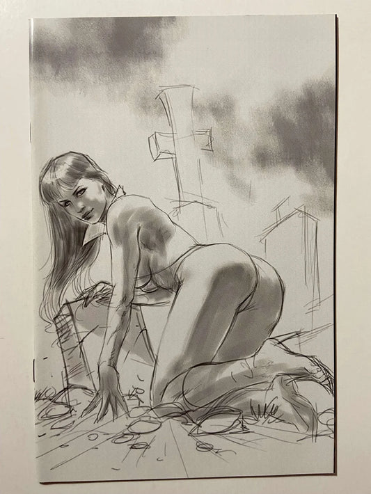 VENGEANCE OF VAMPIRELLA #2 NM 1:15 Virgin Sketch Lucio Parrillo Variant