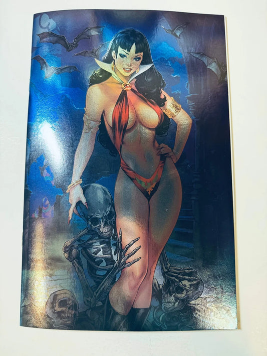 VAMPIRELLA #1 Vol 7 NM 1:15 Virgin Foil Chatzoudis Variant