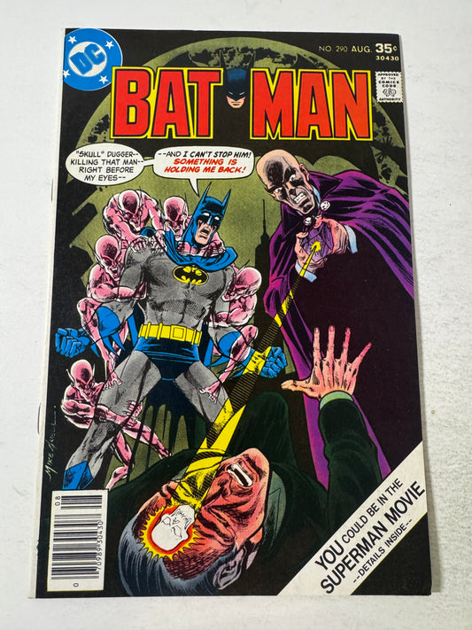 BATMAN #290 VF/NM Mike Grell Cover