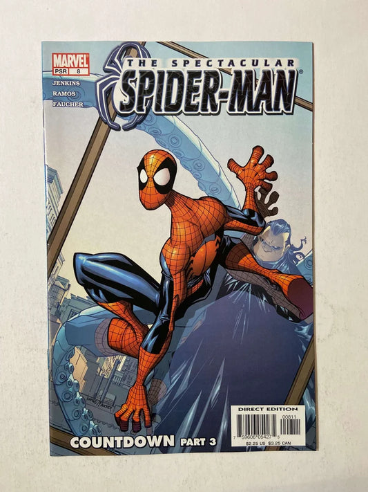 SPECTACULAR SPIDER-MAN #8 Vol 2 Humberto Ramos Cover