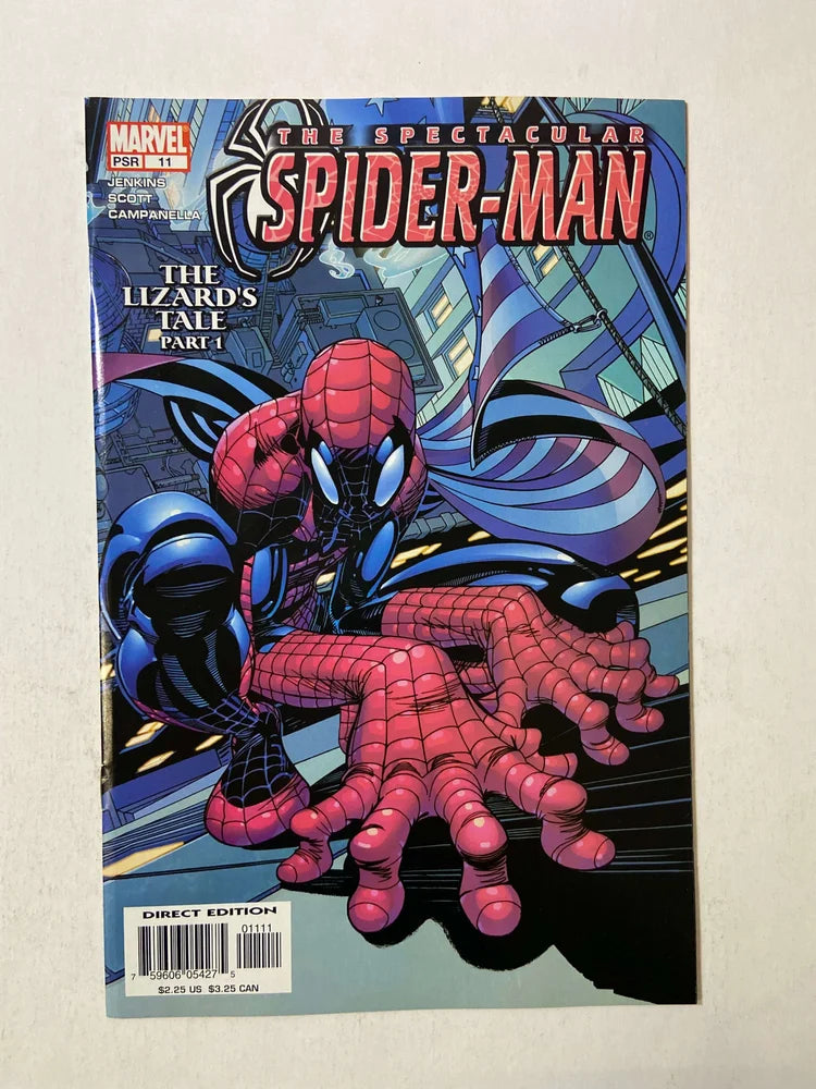 SPECTACULAR SPIDER-MAN #11 Vol 2 NM Damian Scott Cover
