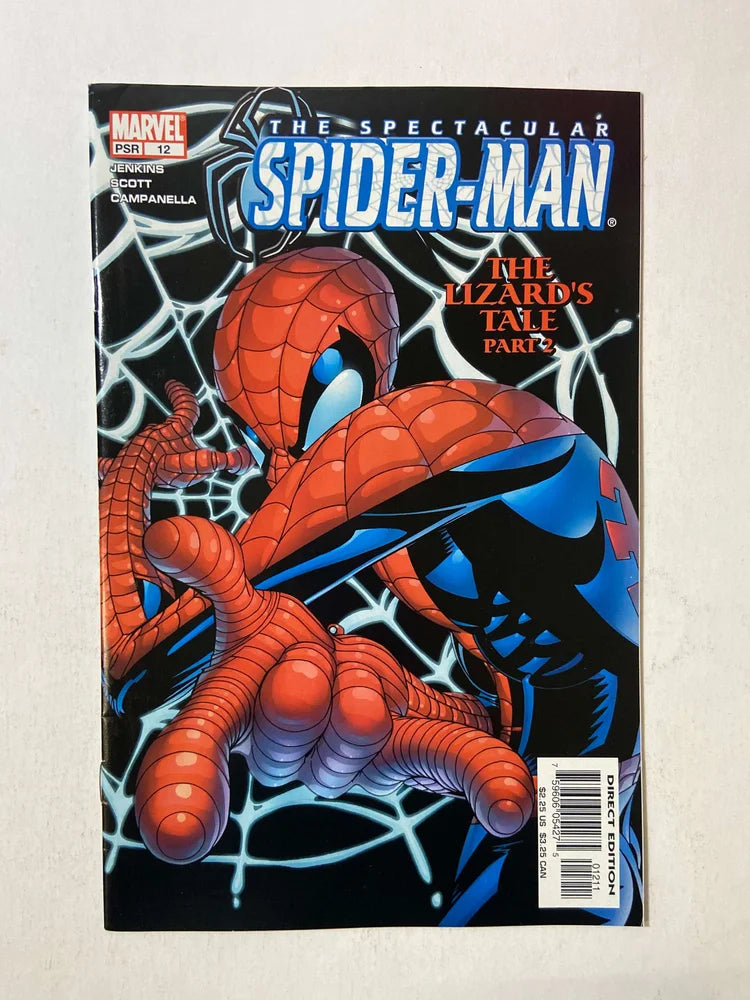 SPECTACULAR SPIDER-MAN #12 Vol 2 VF/NM Damian Scott Cover