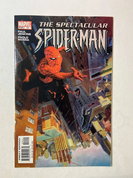 SPECTACULAR SPIDER-MAN #14 Vol 2 NM Paulo Rivera Cover