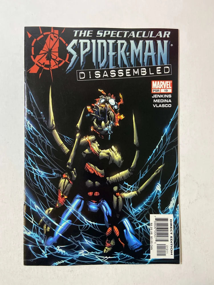 SPECTACULAR SPIDER-MAN #19 Vol 2 NM- Humberto Ramos Cover
