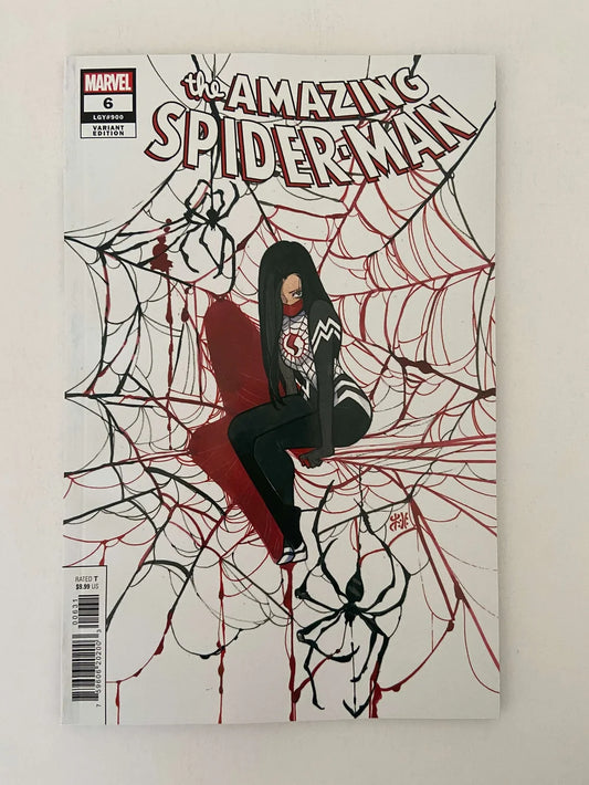 AMAZING SPIDER-MAN #6 Vol 6 NM Peach Momoko Variant