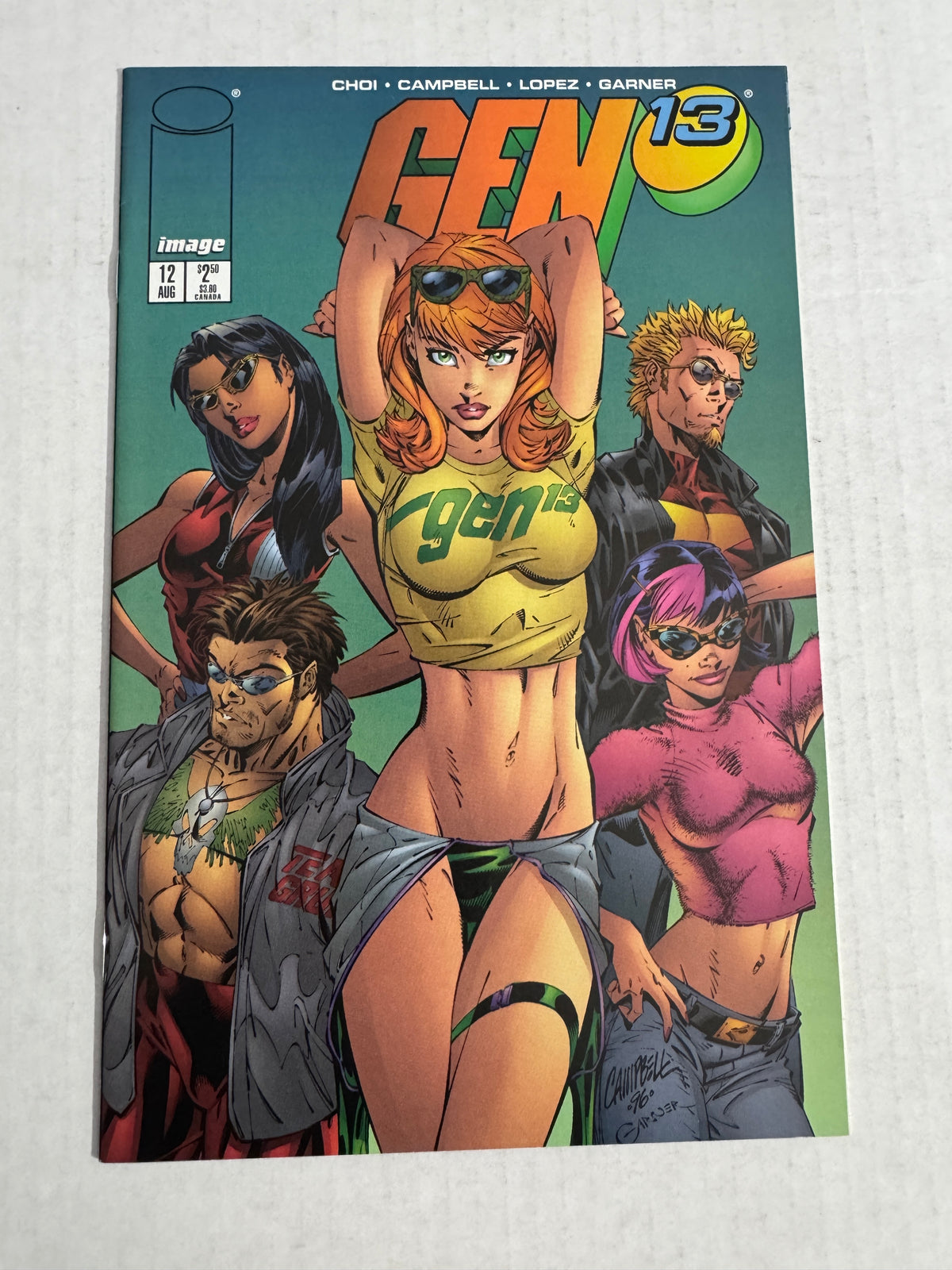 GEN 13 #12 NM- J Scott Campbell Cover
