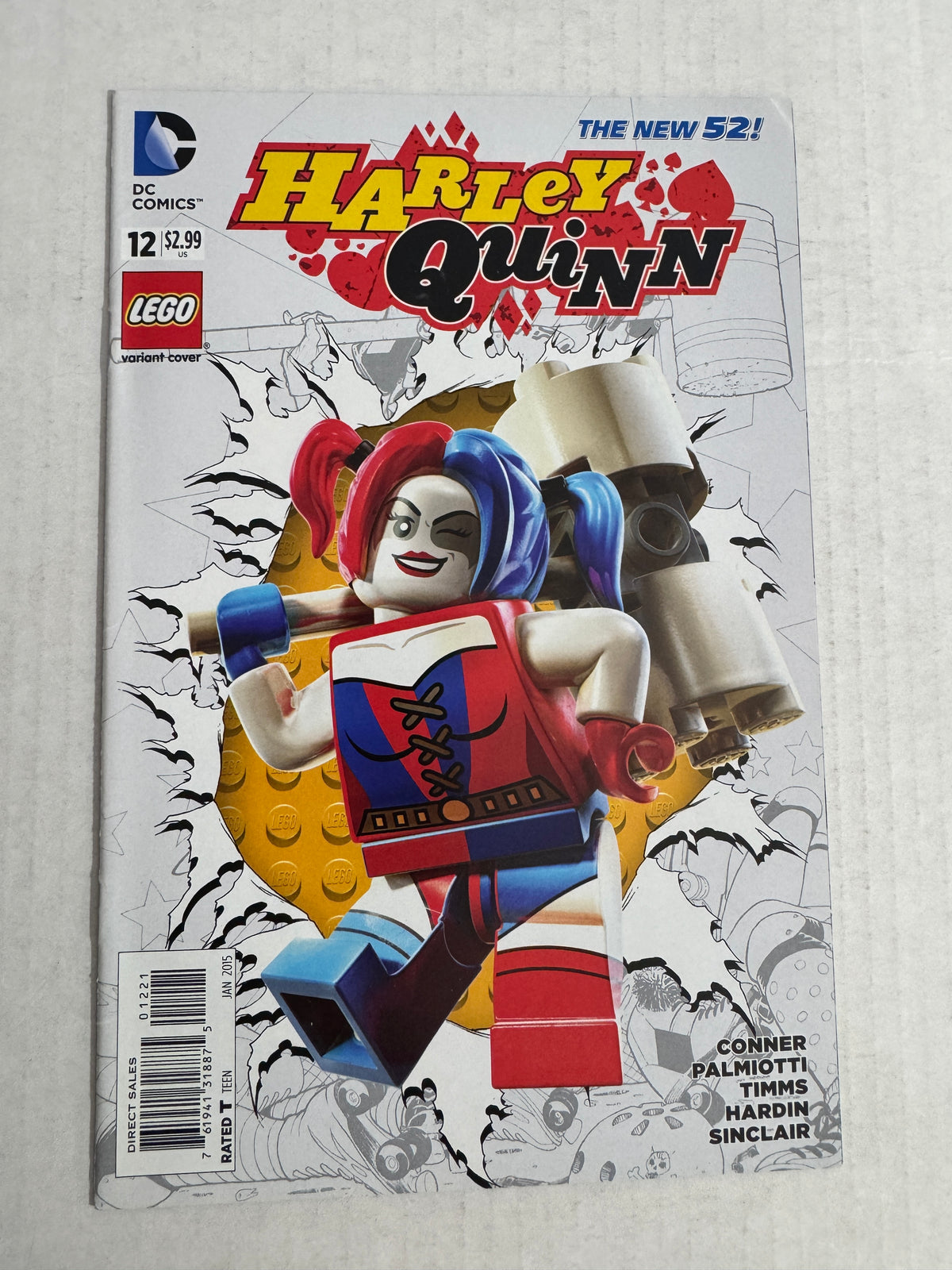 HARLEY QUINN #12 Vol 2 VF+ Lego Variant