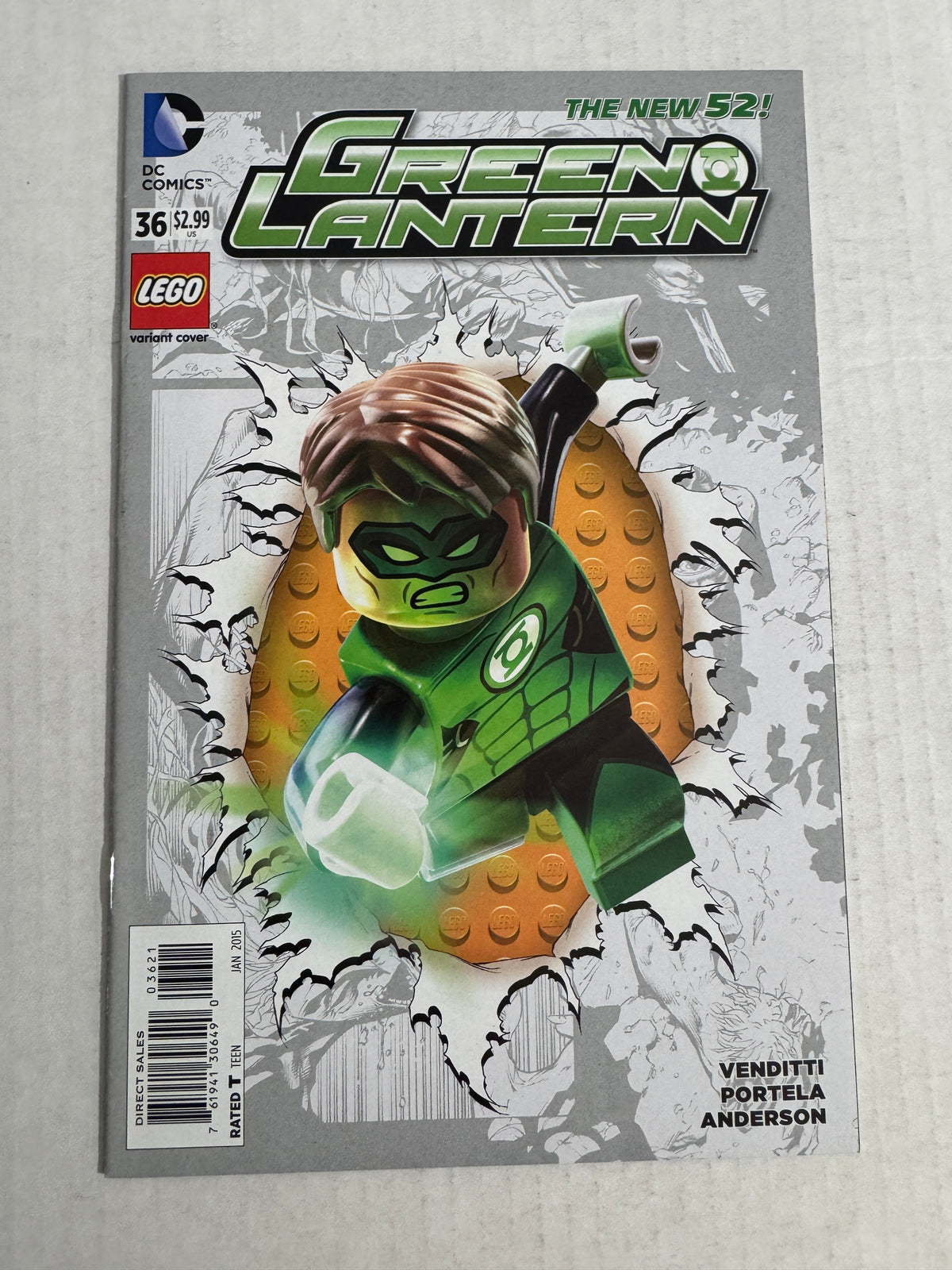 GREEN LANTERN #36 Vol 5 VF/NM Lego Variant