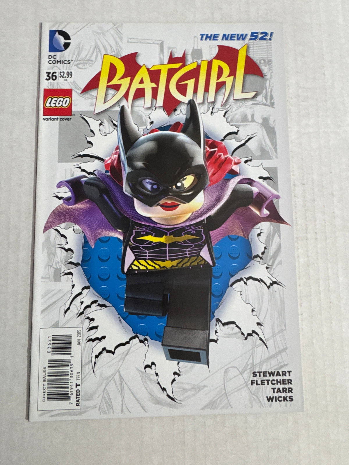 BATGIRL #36 Vol 4 Lego Variant
