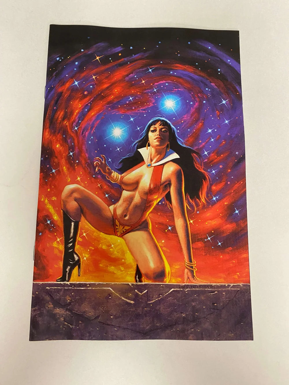 VAMPIRELLA DRACULA UNHOLY #3 NM 1:25 Virgin Greg Hildebrandt Variant