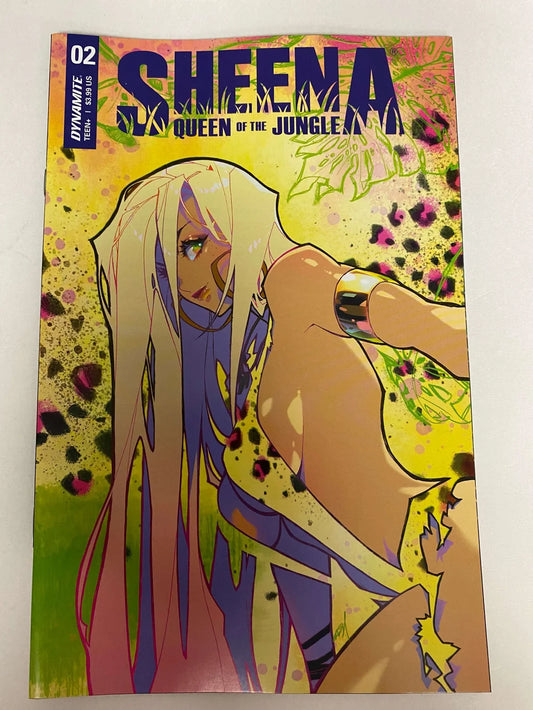 SHEENA QUEEN OF THE JUNGLE #2 NM Rose Besch B Variant