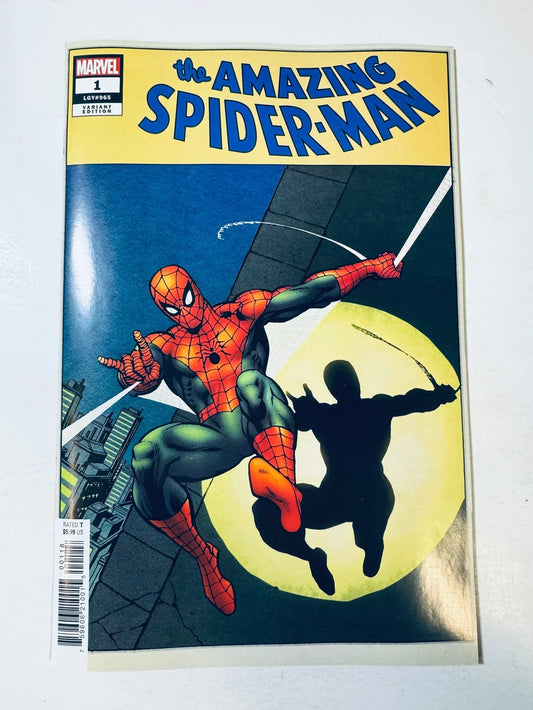 AMAZING SPIDER-MAN #1 Vol 7 NM 1:50 Leo Leiberman Variant 1ST APPEARANCE