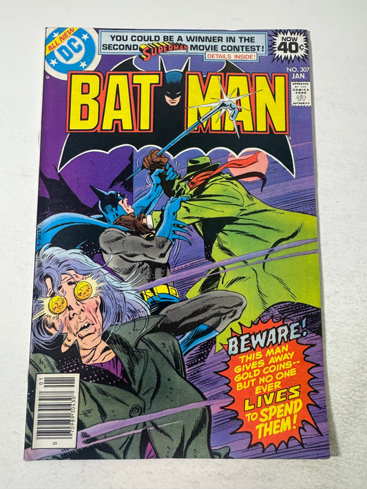 BATMAN #307 VF 1ST APPEARANCE
