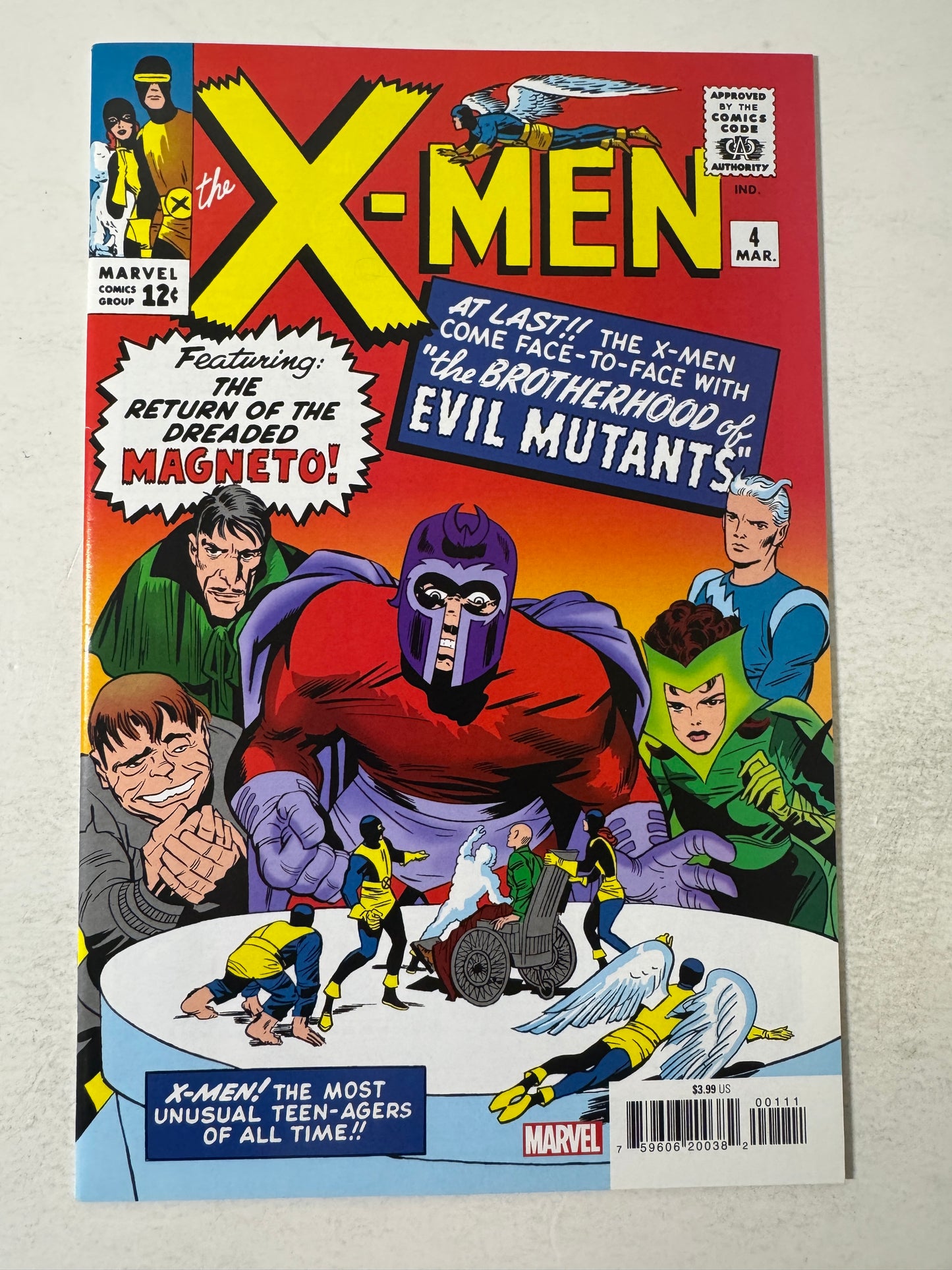 X-MEN #4 NM Facsimile