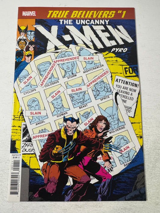 UNCANNY X-MEN #141 NM True Believers Reprint Variant