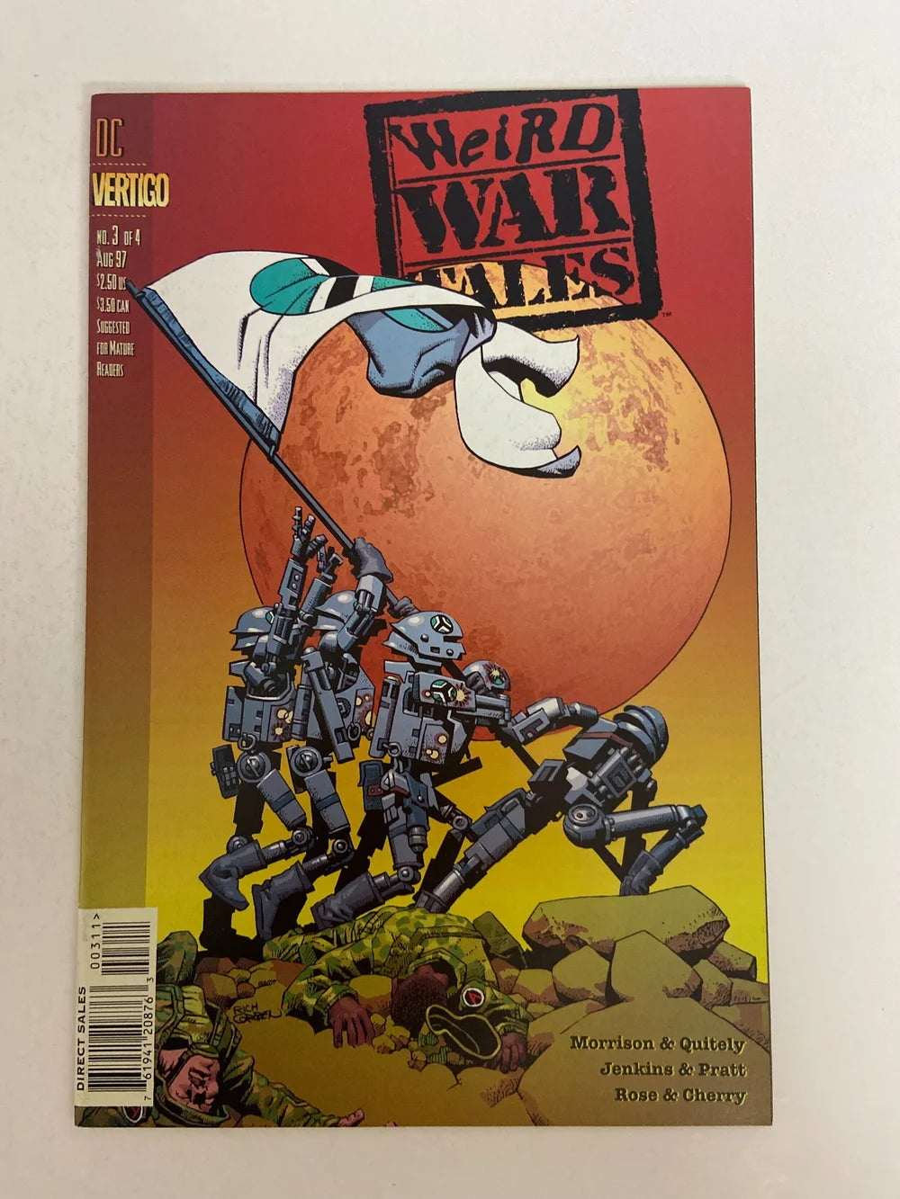 WEIRD WAR TALES #3 Vol 2 NM Richard Corben Cover