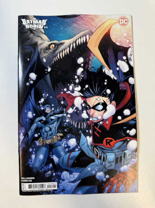 BATMAN & ROBIN #13 Vol 3 NM Travis Mercer Variant