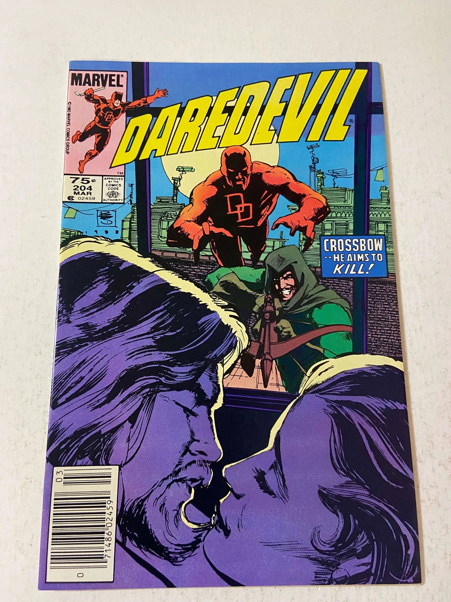 DAREDEVIL #204 CANADIAN PRICE VARIANT