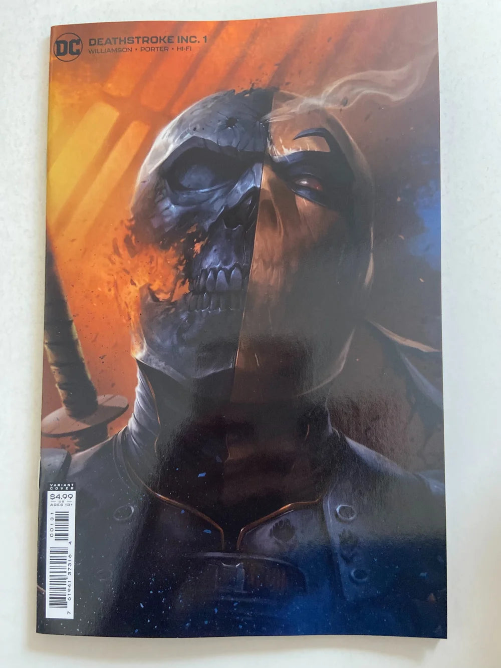 DEATHSTROKE INC #1 NM Mattina Variant