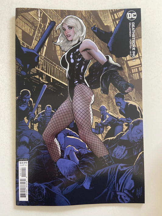 DEATHSTROKE INC #1 NM Adam Hughes Variant