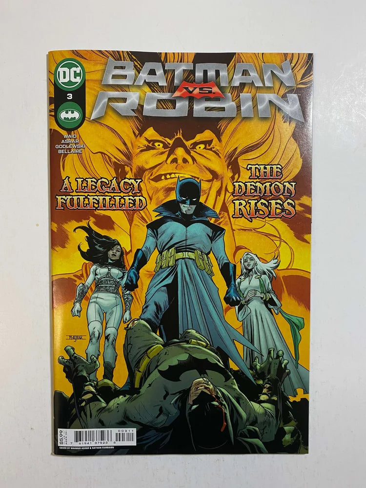 BATMAN VS ROBIN #3 NM Mahmud Asrar Cover