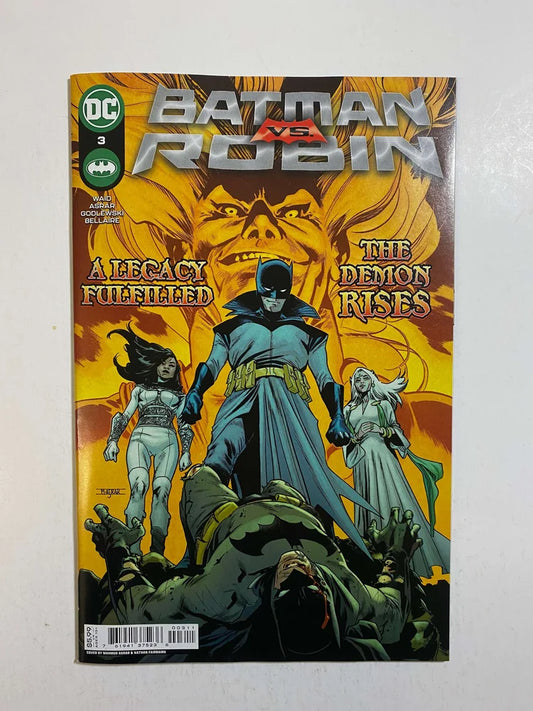BATMAN VS ROBIN #3 NM Mahmud Asrar Cover