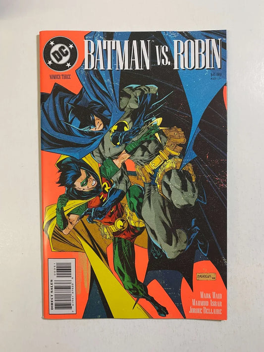 BATMAN VS ROBIN #3 NM Barbari 90's Variant