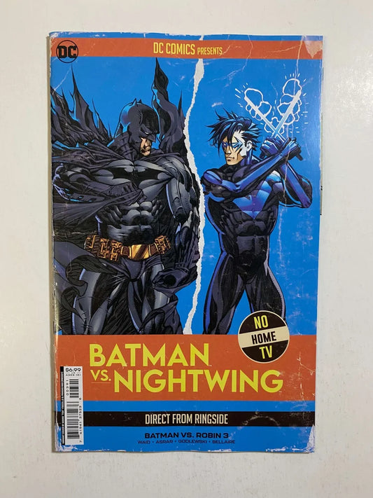 BATMAN VS ROBIN #3 NM Nightwing Variant