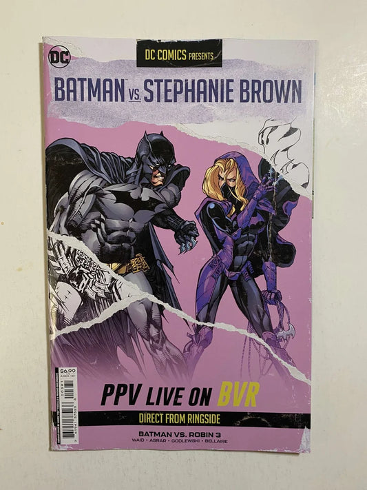BATMAN VS ROBIN #3 NM Stephanie Brown Variant
