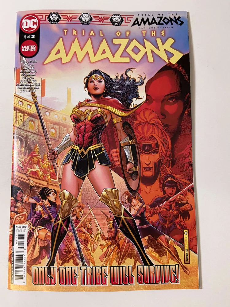 TRIAL OF THE AMAZONS #1 NM Jimmy Cheung Cover
