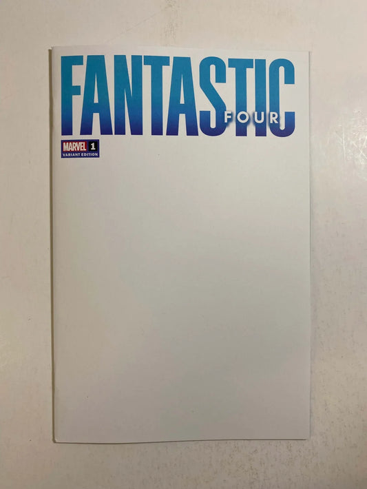 FANTASTIC FOUR #1 Vol 7 NM  Blank Variant