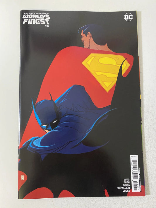 BATMAN SUPERMAN WORLD'S FINEST #25 NM 1:25 Christian Ward Variant