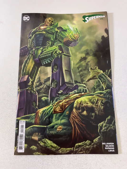 SUPERMAN #12 Vol 6 NM Lee Bermejo Variant