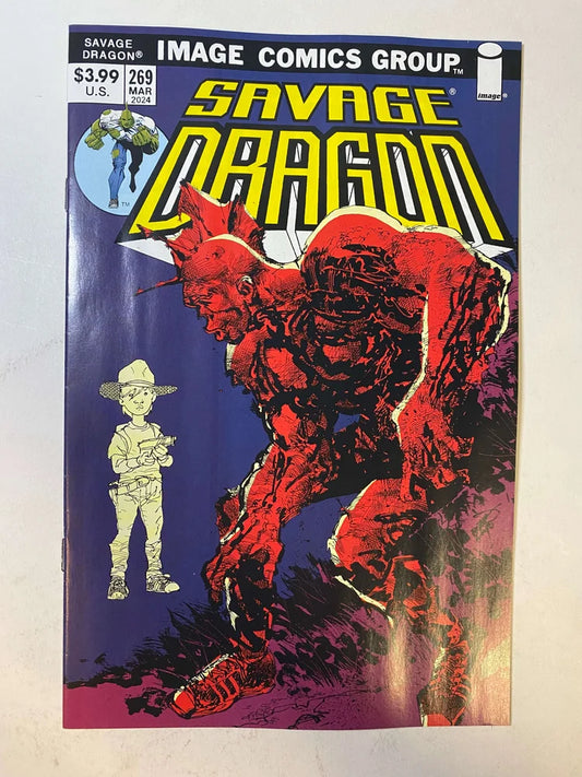 SAVAGE DRAGON #269 Vol 2 NM Erik Larsen Walking Dead Variant