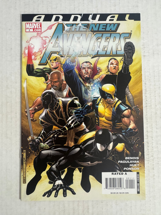 NEW AVENGERS ANNUAL #2 2008 NM Jim Cheung Cover