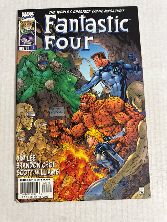 FANTASTIC FOUR #1 Vol 2 Brett Booth Variant