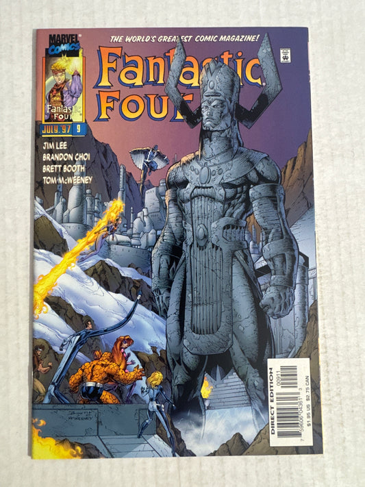 FANTASTIC FOUR #9 Vol 2 Jim Lee Cover