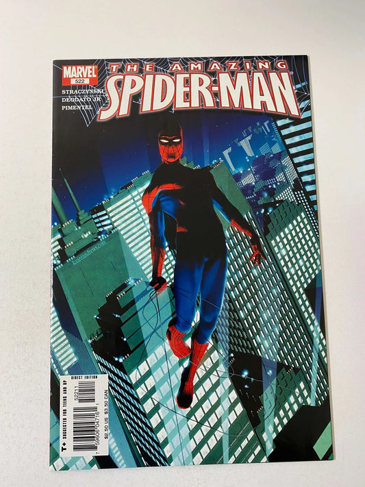 AMAZING SPIDER-MAN #522 NM- Kaare Andrews Cover