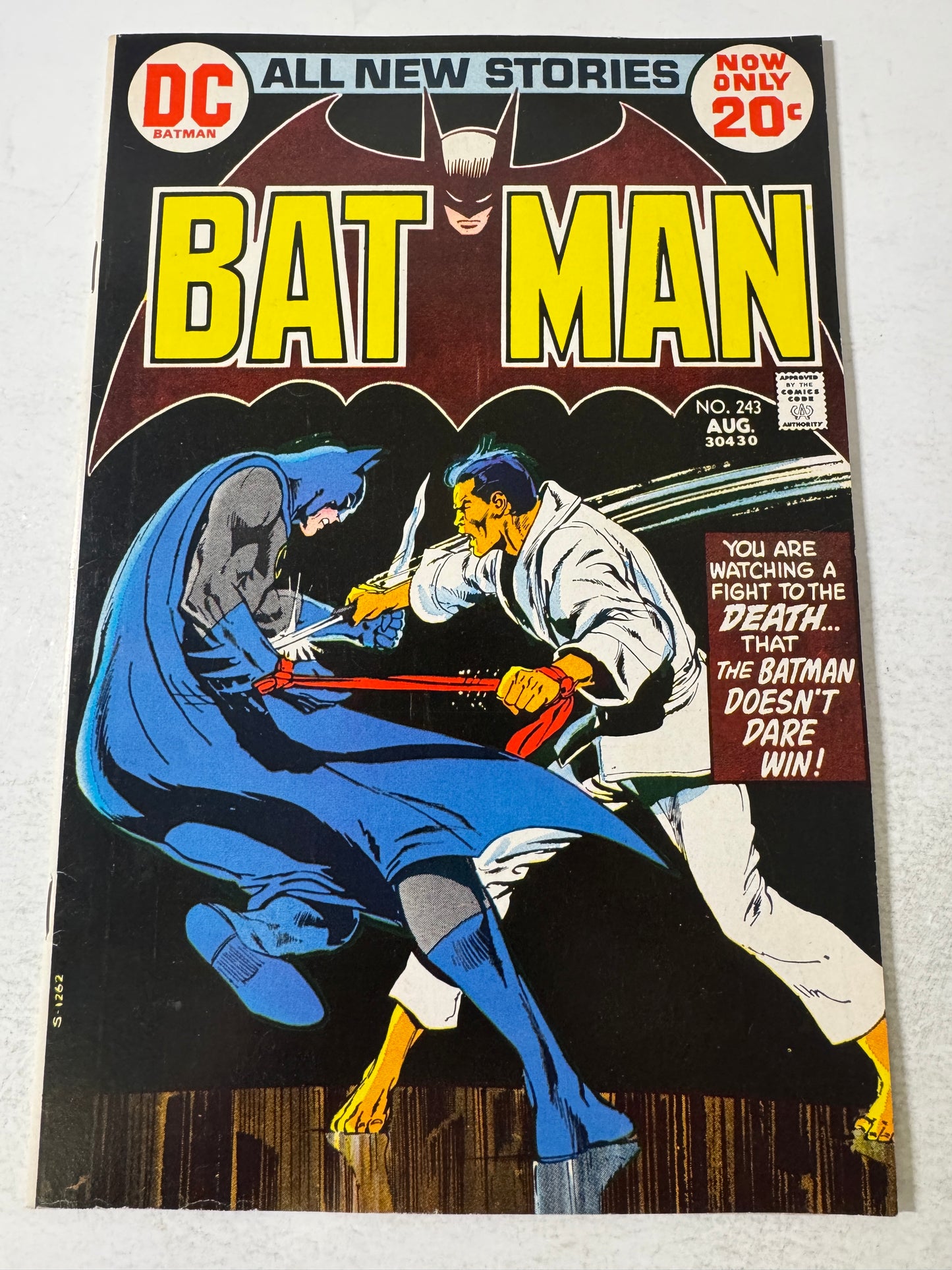 BATMAN #243 FN/VF Neal Adams Cover 1ST APPEARANCE