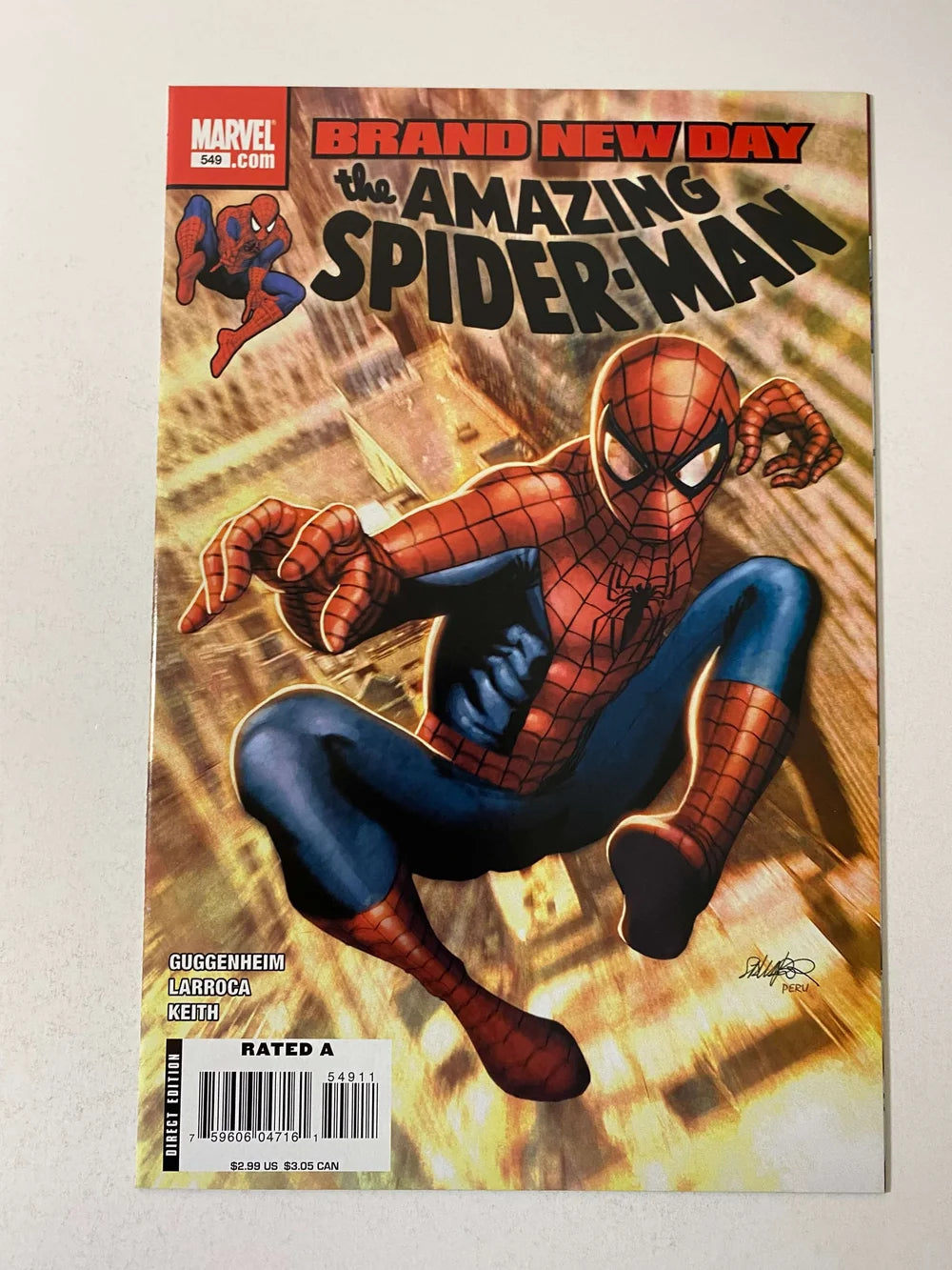 AMAZING SPIDER-MAN #549 NM