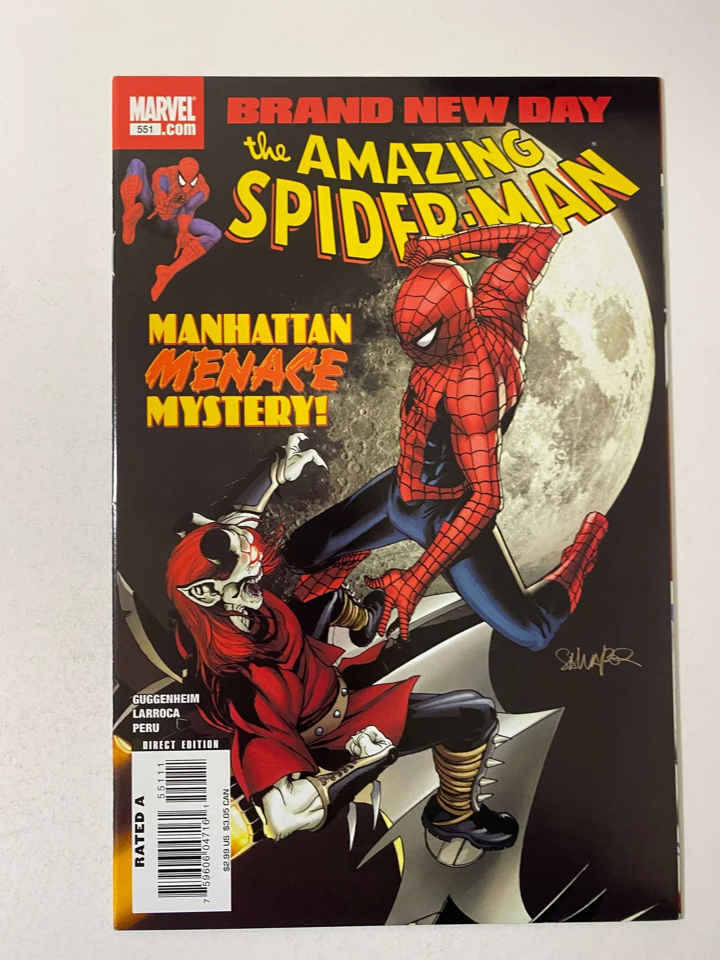 AMAZING SPIDER-MAN #551 NM