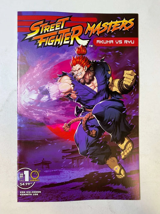 STREET FIGHTER MASTERS Akuma Vs Ryu #1 NM C Variant