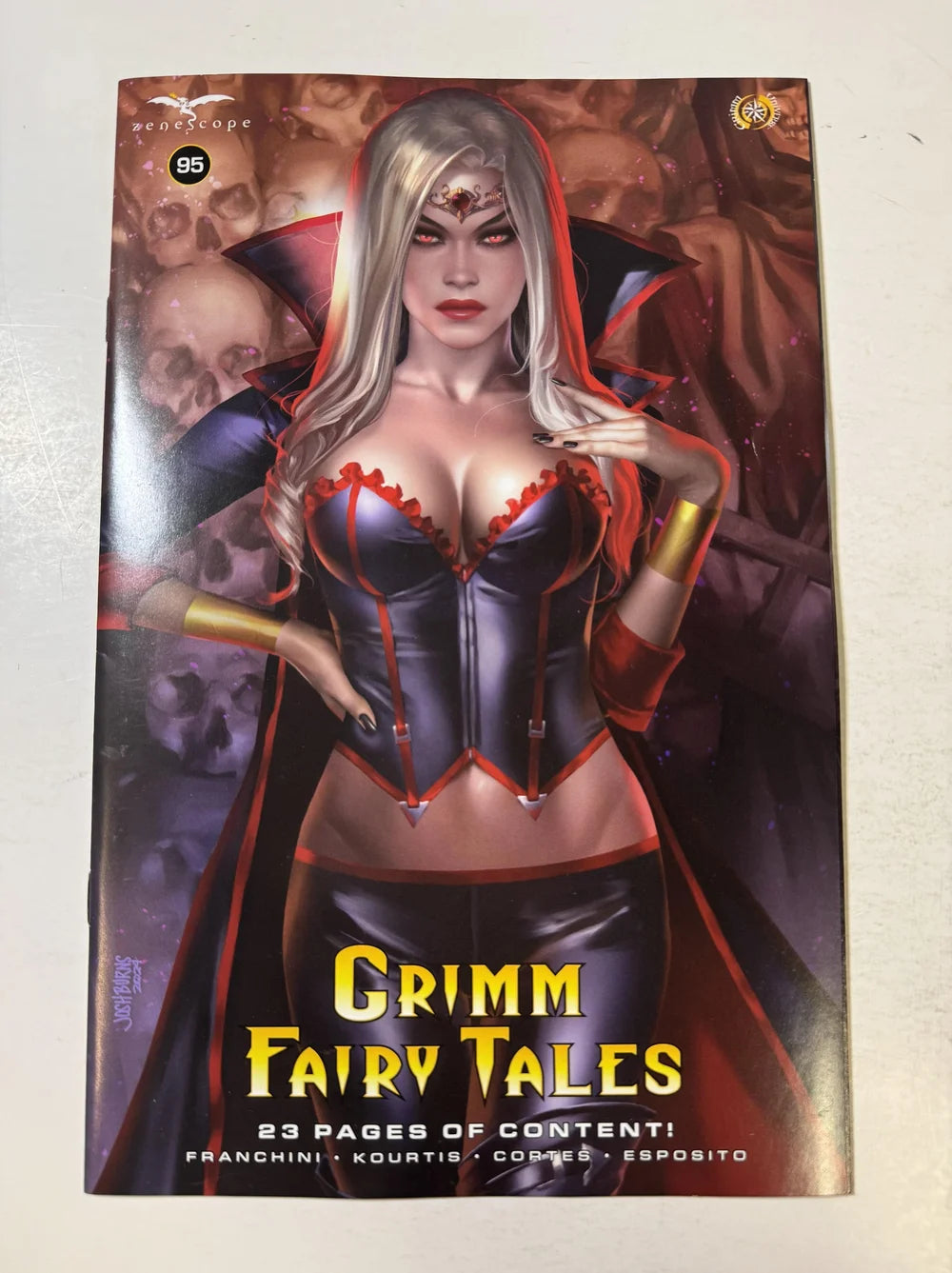 GRIMM FAIRY TALES #95 Vol 2 Josh Burns D Variant