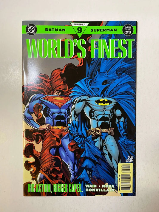 BATMAN SUPERMAN WORLD'S FINEST #9 NM Foccillo Variant
