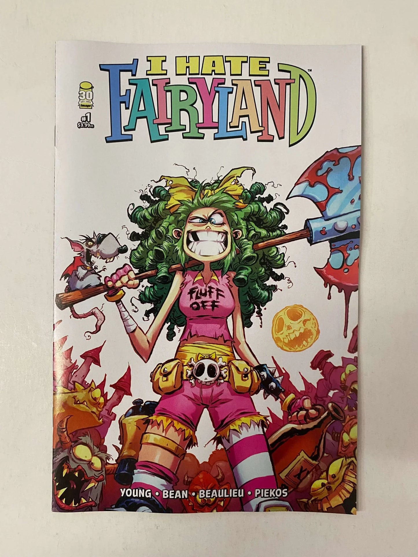I HATE FAIRYLAND #1 VOl 2 NM Brett Bean Cover