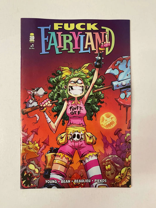 I HATE FAIRYLAND #1 Vol 2 NM Brett Bean F*** Variant